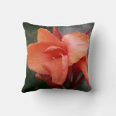 オレンジハイビスカス クッション (裏面)