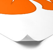 オレンジハイビスカス ポスター (角)