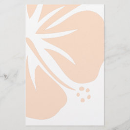 オレンジハイビスカス 便箋