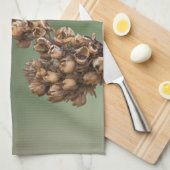 オレンジハチドリ キッチンタオル (四つ折り)