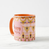 オレンジハッピーサンクスギビング マグカップ (正面左)
