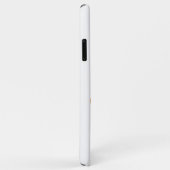 オレンジハッピー49th誕生日草食文字 Case-Mate iPhoneケース (裏面/右)