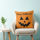 オレンジハロウィーンハロウィーンのカボチャのちょうちん クッション (椅子)