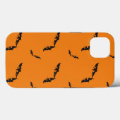 オレンジハロウィーン/こうもりケース – メイトiPhoneケース Case-Mate iPhoneケース (裏面 (横))