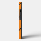 オレンジハロウィーン/こうもりケース – メイトiPhoneケース Case-Mate iPhoneケース (裏面 / 左)