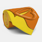 オレンジハート ネクタイ (ロール)