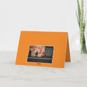 オレンジバイク カード (裏面)