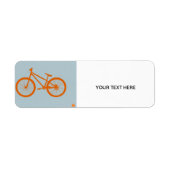 オレンジバイク ラベル (正面)