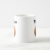 オレンジバスケットボール、コーヒーマグ付きトリスタン名 コーヒーマグカップ (中央)