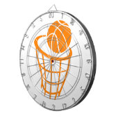 オレンジバスケットボール ダーツボード (正面右)