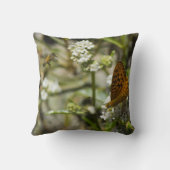 オレンジバタフライとビー クッション (裏面)