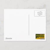 オレンジバタフライ ポストカード (裏面)