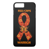 オレンジバラか蝶… RSD/CRPS Case-Mate iPhoneケース (裏面)