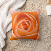 オレンジバラクッション クッション (ブランケット)
