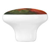 オレンジバラセラミックプル セラミックノブ (側面)