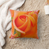 オレンジバラバイアレクサンドラ調理師 クッション (ブランケット)