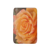 オレンジバラバスマット バスマット (正面縦)