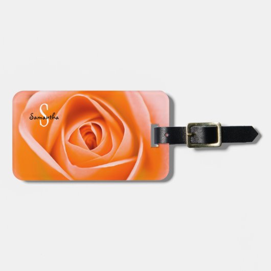 オレンジバララゲッジタグ ラゲッジタグ (正面横)