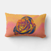 オレンジバラ腰枕 ランバークッション (裏面)