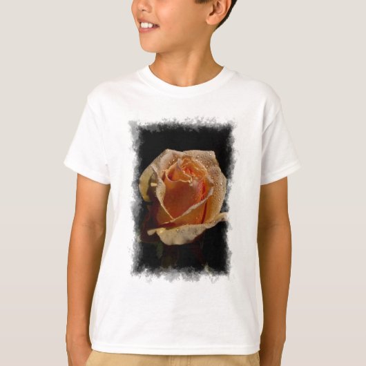 オレンジバラ1 Tシャツ (正面)