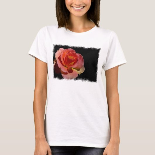 オレンジバラ2 Tシャツ (正面)