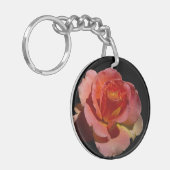 オレンジバラ キーホルダー (正面左)