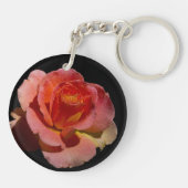 オレンジバラ キーホルダー (裏面)