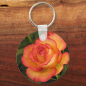 オレンジバラ キーホルダー (正面)