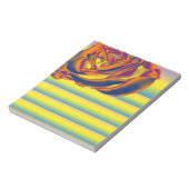 オレンジバラ ノートパッド (回転)