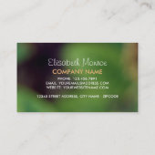 オレンジバラ、フローリィ 名刺 (裏面)