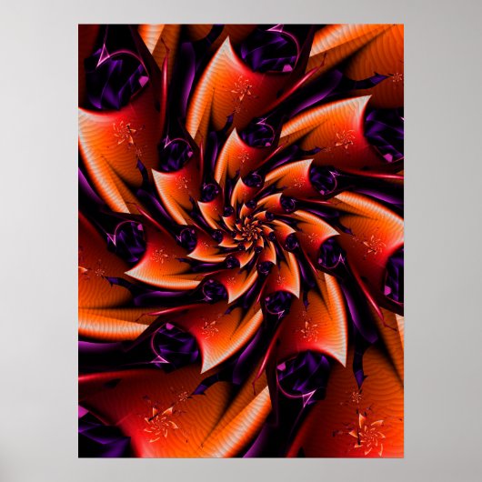 オレンジバラ ポスター (正面)