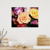 オレンジバラ ポスター (キッチン)