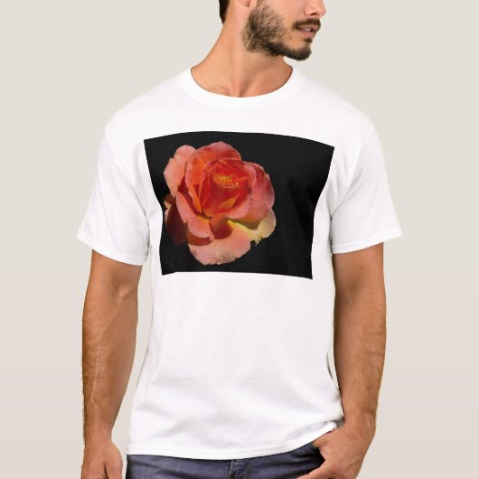 オレンジバラ Tシャツ (正面)