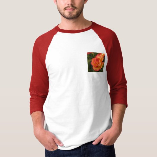 オレンジバラ Tシャツ (正面)