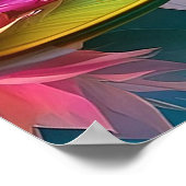 オレンジバードホワイトヘロンファンタジーバード ポスター (角)