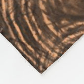 オレンジパスリーカスタムフリースブランケット フリースブランケット (角)