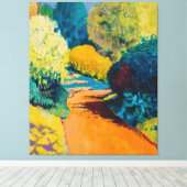 オレンジパス キャンバスプリント (インサイチュ (ウッドフロア))