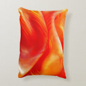 オレンジパターン アクセントクッション (裏面(縦))