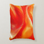 オレンジパターン アクセントクッション (正面(垂直))