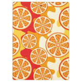 オレンジパターン クリップボード (裏面)