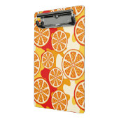 オレンジパターン ミニクリップボード (アングル2)