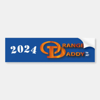 オレンジパパ2024バンパーステッカー バンパーステッカー