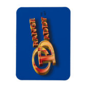 オレンジパパ3D マグネット (縦)