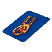 オレンジパパ3D マグネット (左側)