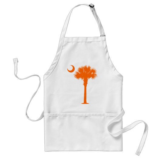 オレンジパルメット スタンダードエプロン (正面)