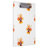オレンジパンジー クリップボード (右)
