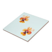 オレンジパンジー タイル (側面)