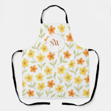 オレンジパーソナライズされたと黄色のフローラ