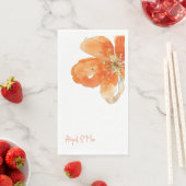 オレンジパーソナライズされたフローラ結婚ズ (インサイチュ)