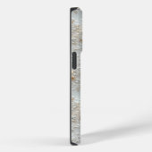 オレンジパーソナライズされた色のフローラに引用文 Case-Mate iPhoneケース (裏面 / 右)